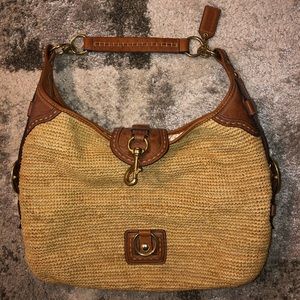 COACH Straw Bag